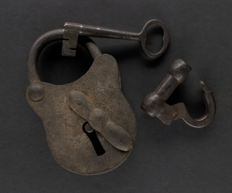 Lock to Garrison&#39;s 1835 Prison in Boston